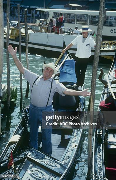 Italian Cruise: Venetian Love Song/Arrangement/Arrividerci, Gopher/Gigolo" which aired on October 2, 1982. ERNEST BORGNINE