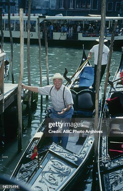 Italian Cruise: Venetian Love Song/Arrangement/Arrividerci, Gopher/Gigolo" which aired on October 2, 1982. ERNEST BORGNINE