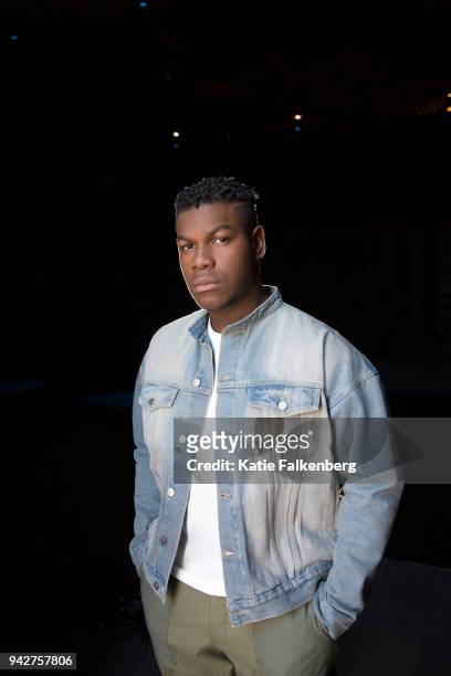 Actor John Boyega is photographed for Los Angeles Times on March 5, 2018 in Los Angeles, California. PUBLISHED IMAGE. CREDIT MUST READ: Katie...