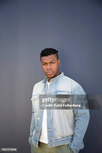 Actor John Boyega is photographed for Los Angeles Times on March 5, 2018 in Los Angeles, California. PUBLISHED IMAGE. CREDIT MUST READ: Katie...