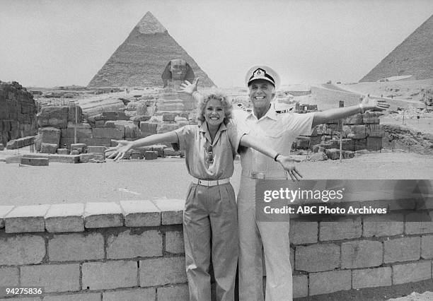 Greek Cruise: The Captain and the Kid/The Dean and the Flunkee/Isaac's Aegean Affair" which aired on February 5, 1983. LAUREN TEWES;GAVIN MACLEOD