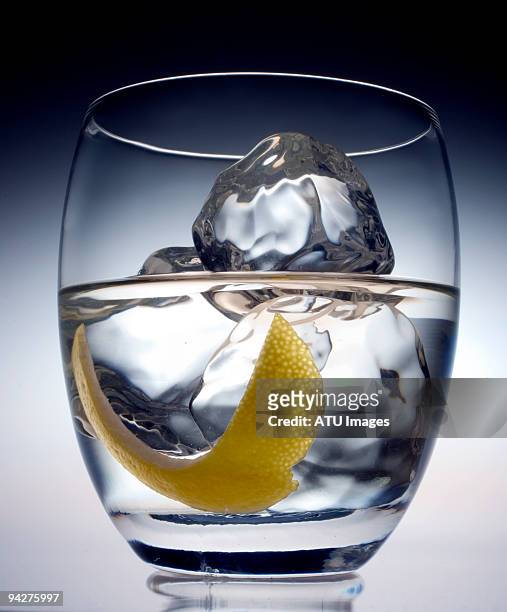 vodka on ice - vodka stock pictures, royalty-free photos & images