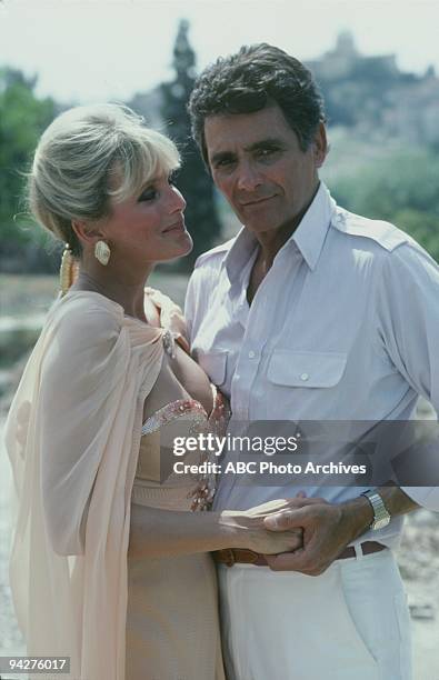 Greek Cruise: The Captain and Kid/The Dean and The Flunkee/Poor Rich Man/Isaac Aegean Affair" which aired on February 5, 1983. LINDA EVANS;DAVID...