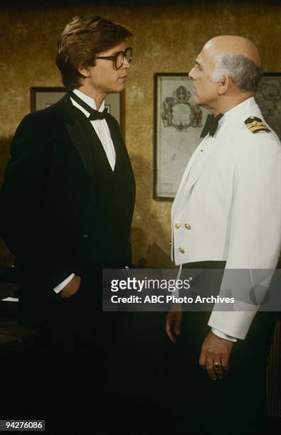 The Captain and Kid/The Dean and The Flunkee/Poor Rich Man/Isaac Aegean Affair" which aired on February 5, 1983. JIMMY MCNICHOL;GAVIN MACLEOD