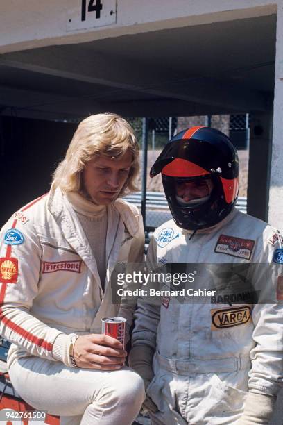 Emerson Fittipaldi, Reine Wisell, Grand Prix of Germany, Nurburgring, 08 January 1971.