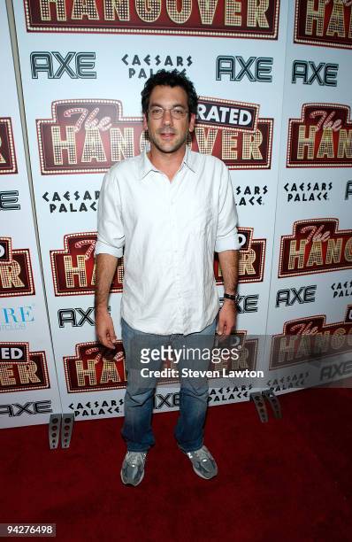 Director Todd Phillips attends the DVD launch party for the film "The Hangover" at Pure Nightclub, Caesars Palace on December 10, 2009 in Las Vegas,...