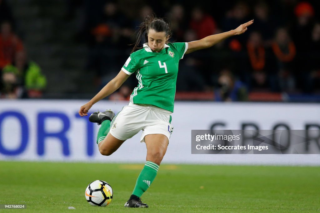 Holland  v Northern Ireland  -World Cup Qualifier Women