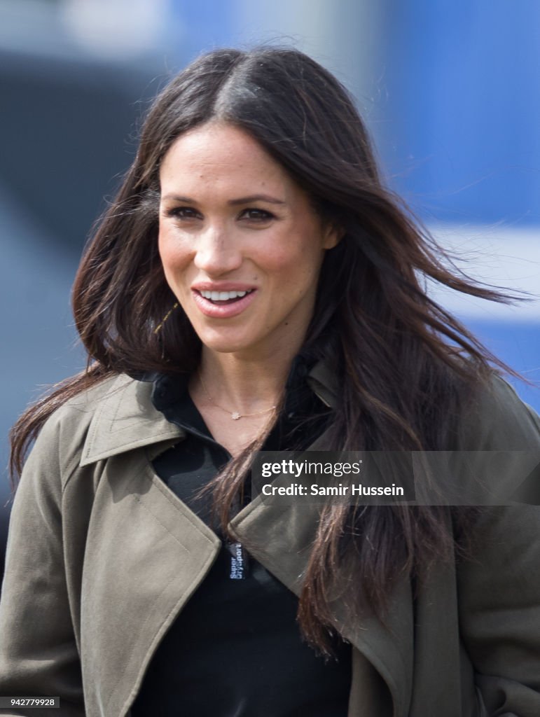 Prince Harry And Meghan Markle Attend UK Team Trials For The Invictus Games Sydney 2018