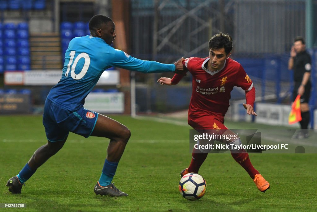 Liverpool v Arsenal: Premier League 2