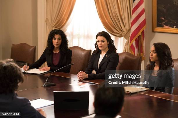 Standing in the Sun" - Cyrus and Jake's mission to take the White House reaches a new level of deceit when Liv is called to testify against Mellie,...