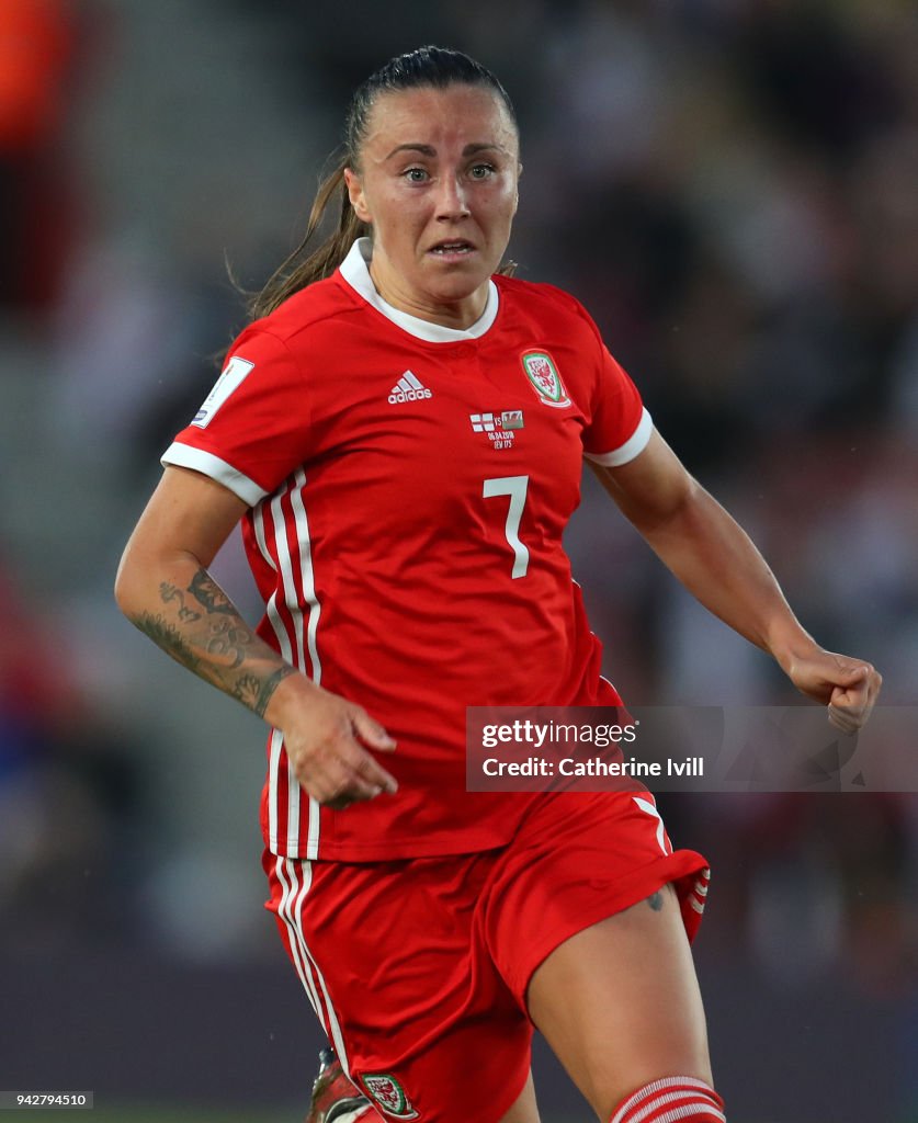 England v Wales - Women's World Cup Qualifier
