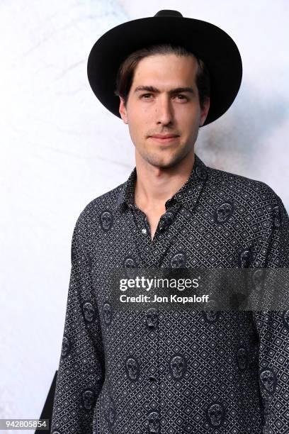 Andrew Duplessie attends the "American Horror Story: Cult" For Your Consideration Event at The WGA Theater on April 6, 2018 in Beverly Hills,...