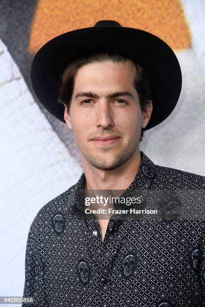 Andrew Duplessie attends the "American Horror Story: Cult" For Your Consideration Event at The WGA Theater on April 6, 2018 in Beverly Hills,...