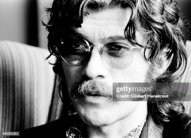 Robbie Robertson of The Band poses for a portrait in London in June 1971.