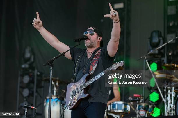 Lee Brice performs on stage at Tortuga Music Festival on April 6, 2018 in Fort Lauderdale, Florida.
