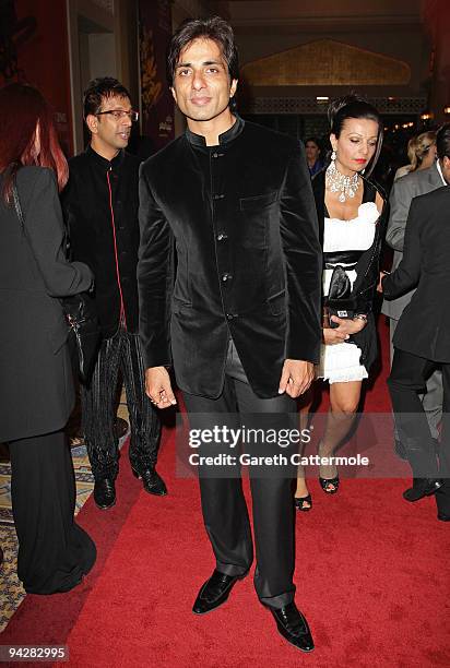 Sonu Sood attends the "City of Life" premiere during day three of the 6th Annual Dubai International Film Festival held at the Madinat Jumeriah...