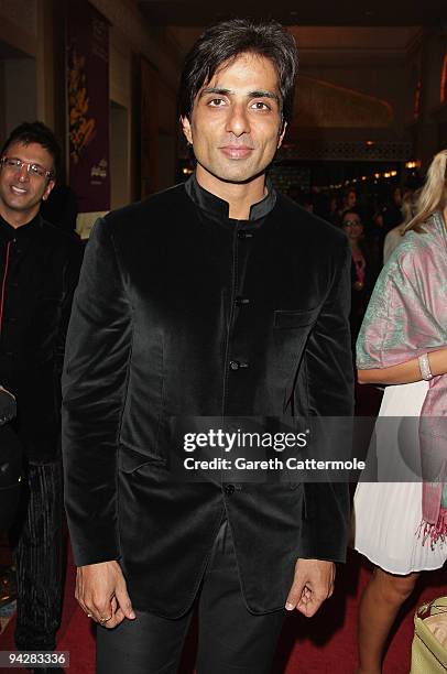 Sonu Sood attends the "City of Life" premiere during day three of the 6th Annual Dubai International Film Festival held at the Madinat Jumeriah...