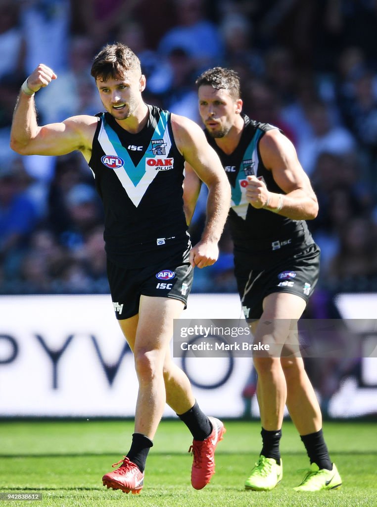 AFL Rd 3 - Port v Brisbane