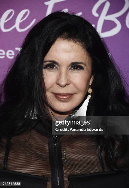 Singer Maria Conchita Alonso attends the premiere of the AltaMed "Free To Be" sexual health campaign at the Target Terrace Lounge on April 6, 2018 in...