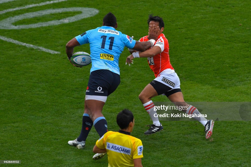 Super Rugby Rd 8 - Sunwolves v Waratahs