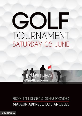 Golf tournament poster Golf tournament poster