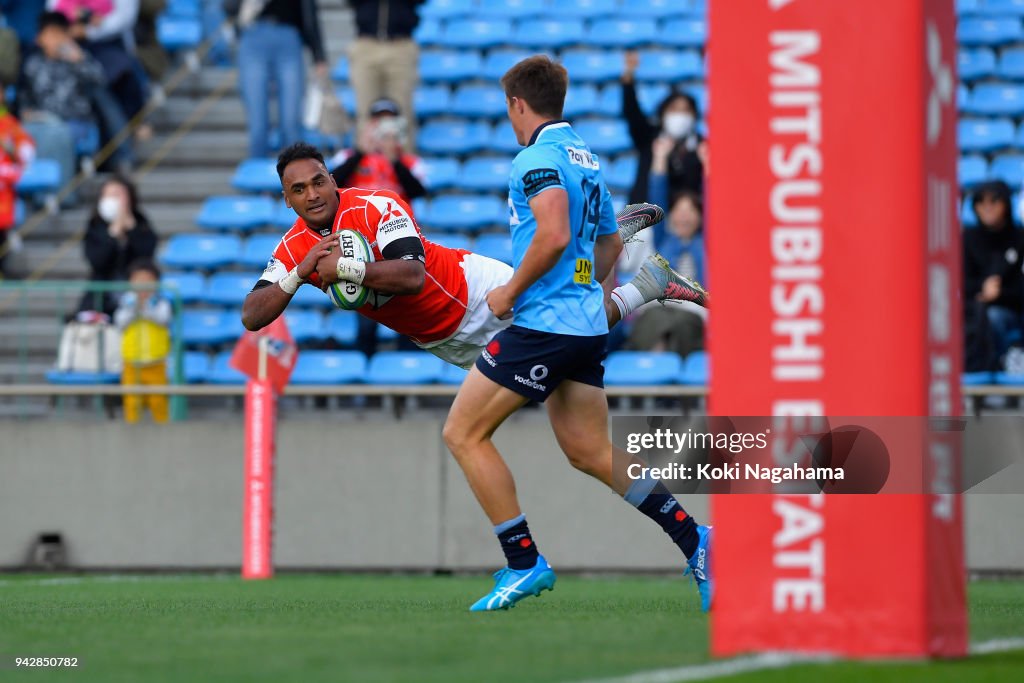 Super Rugby Rd 8 - Sunwolves v Waratahs