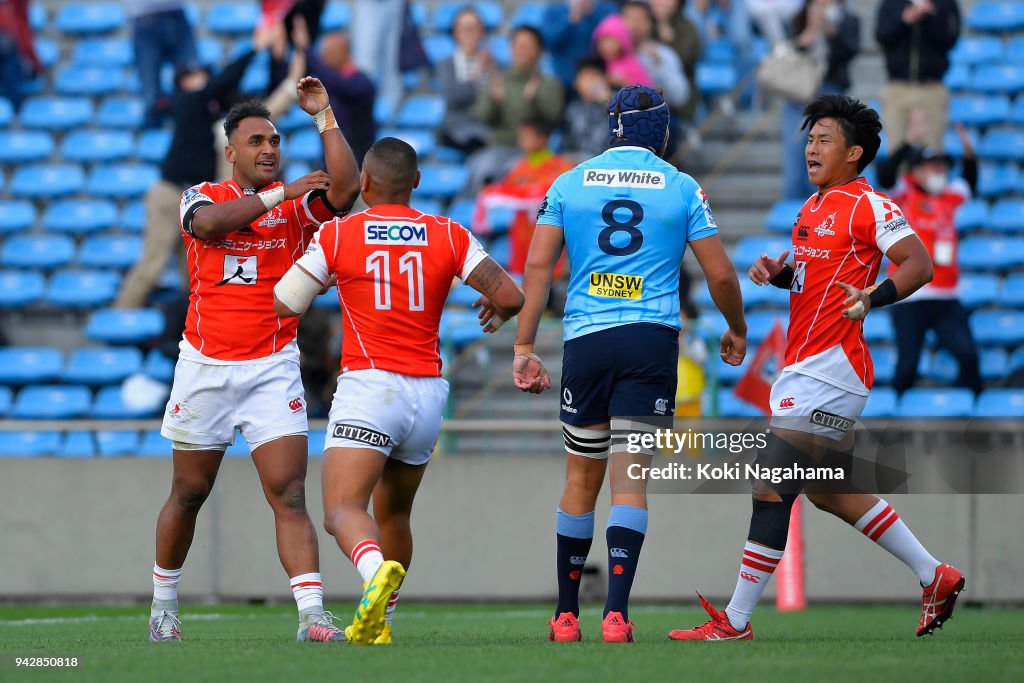 Super Rugby Rd 8 - Sunwolves v Waratahs