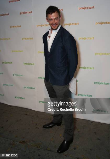 John Wolf attends ProjectArt "My Kid Could Do That" Los Angeles Benefit and Exhibition at The Underground Museum on April 6, 2018 in Los Angeles,...