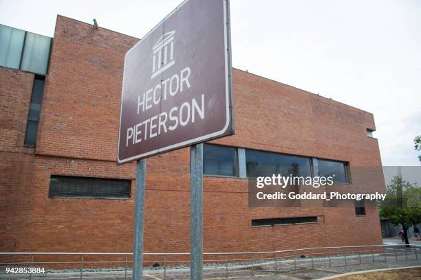 south africa: soweto - hector pieterson museum stock pictures, royalty-free photos & images