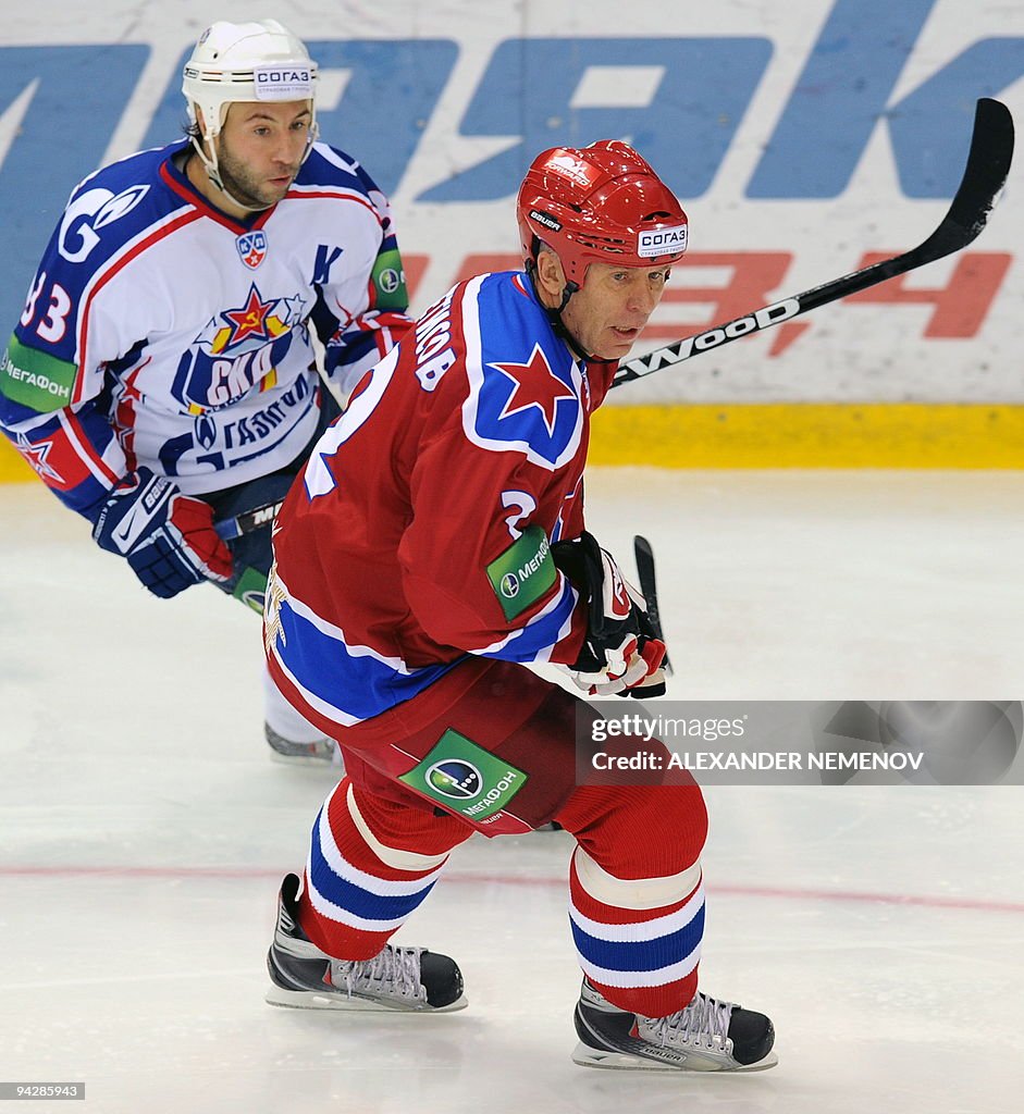 Famous Soviet, former NHL Detroit Red Wi