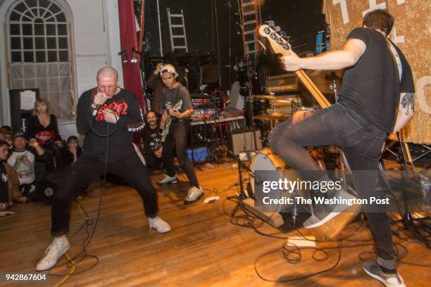 Red Death performs at the Damaged City 2018 pre-show at All Souls Church.