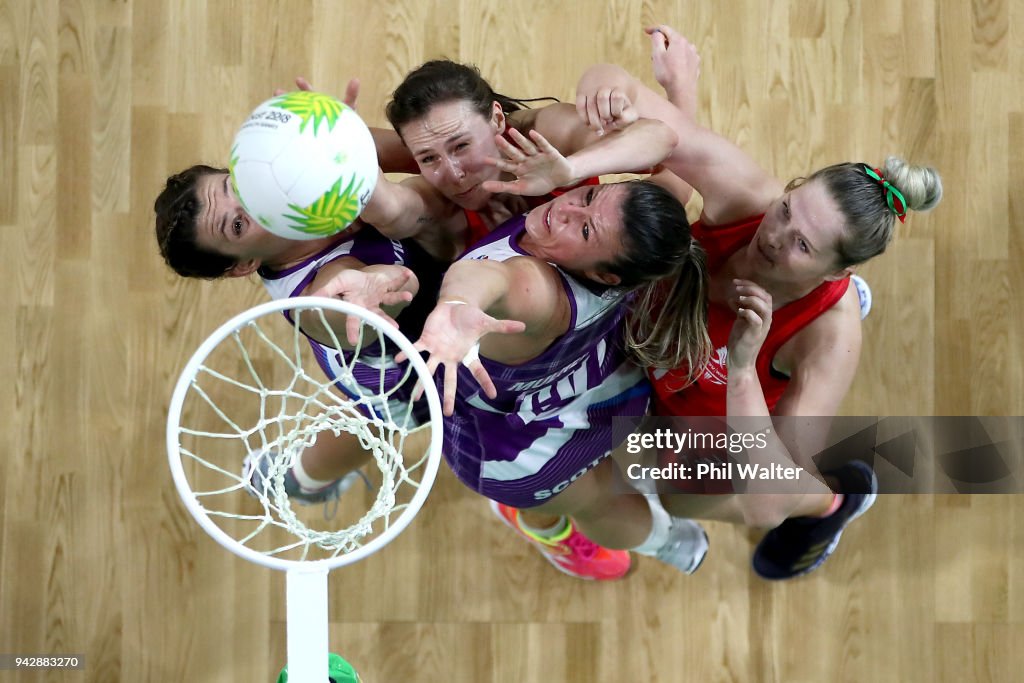 Netball - Commonwealth Games Day 3