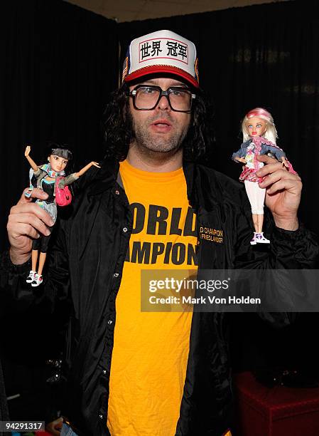Actor Judah Friedlander attends the Z100's Jingle Ball 2009 - Official H&M Artist Gift Lounge Produced by On 3 Productions at Madison Square Garden...