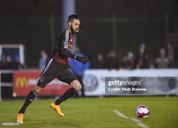 Waterford , Ireland - 6 April 2018; Mark McNulty of Cork City during the SSE Airtricity League Premier Division match between Waterford FC and Cork...