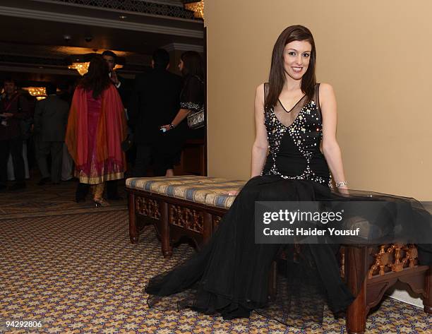 Actress Natasha Kemball at the post screening party of the movie "City of Life" on December 11, 2009 in Dubai, United Arab Emirates.