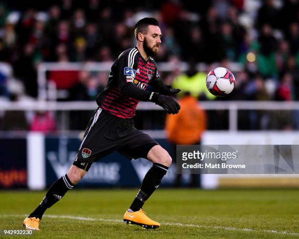 Waterford , Ireland - 6 April 2018; Mark McNulty of Cork City during the SSE Airtricity League Premier Division match between Waterford FC and Cork...