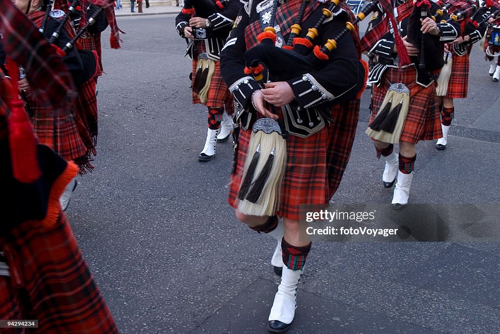 Dudelsack und kilts