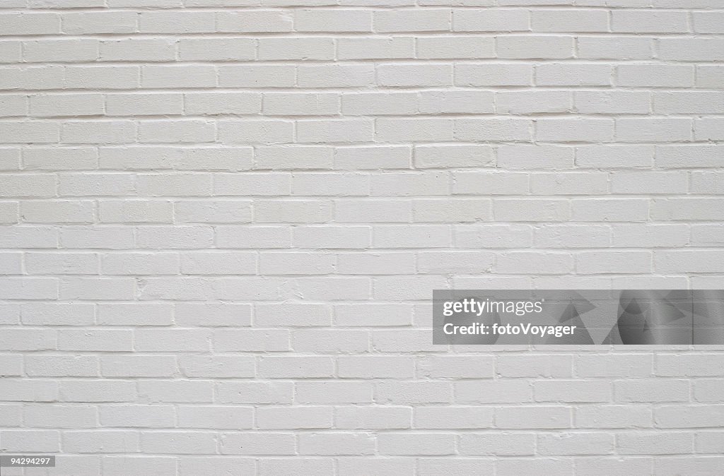 Clean white wall