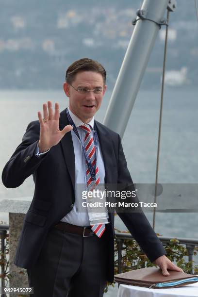 Jyrki Katainen, Vice President of the European Commission responsible for Jobs, Growth, Investment and Competitiveness attends 'Lo Scenario...