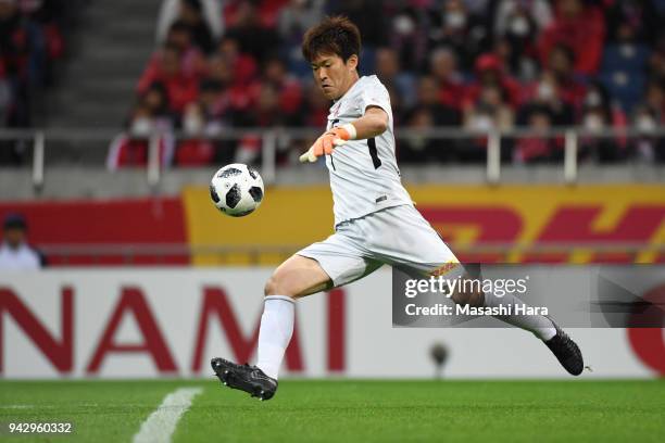 Shusaku Nishikawa of Urawa Red Diamonds in action during the J.League J1 match between Urawa Red Diamonds and Vegalta Sendai at Saitama Stadium on...