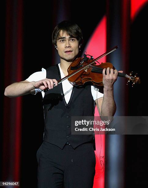 Alexander Rybak performs at the Nobel Peace Prize Concert at Oslo Spektrum on December 11, 2009 in Oslo, Norway. Tonight's Nobel Peace Prize Concert...
