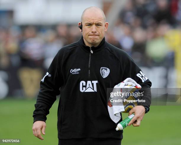 Leicester Tigers Head Coach Richard Cockerill ahead of the Aviva Premiership match between Harlequins and Leicester Tigers at The Stoop on April 2,...