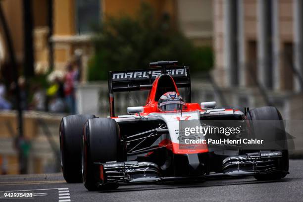 Jules Bianchi, Marussia-Ferrari MR03, Grand Prix of Monaco, Circuit de Monaco, 25 May 2014.