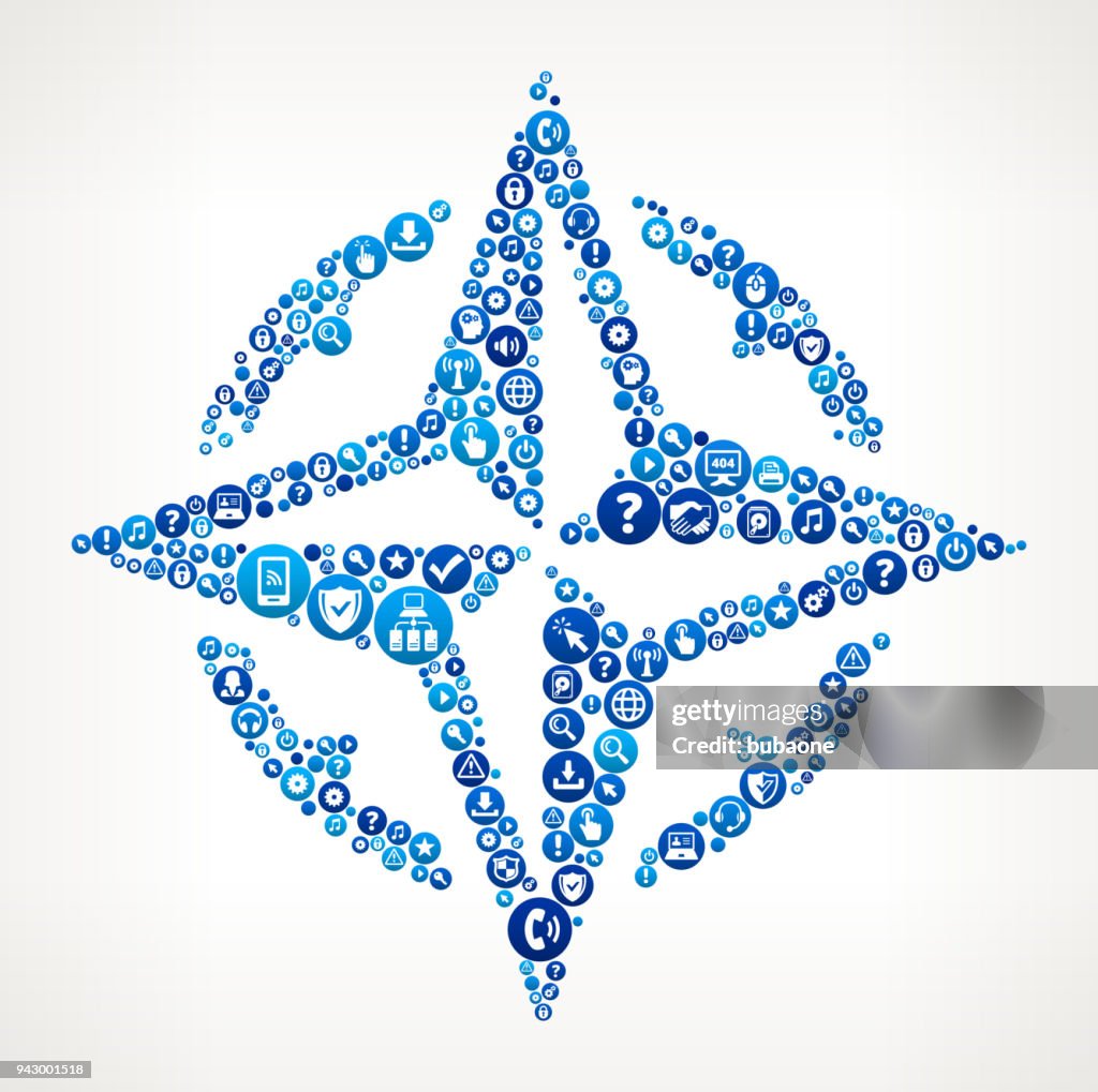 Compass Computer Tech Support High-Res Vector Graphic - Getty Images