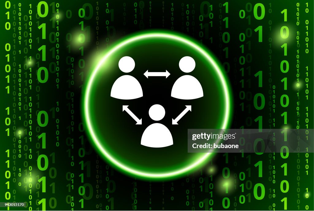 Network Group Binary Code Vector Pattern Background High-Res Vector ...