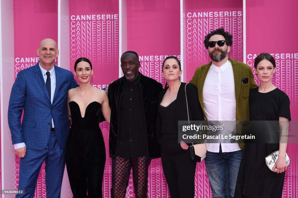 "The Truth About The Harry Quebert Affair" Pink Carpet Arrivals - The 1st Cannes International Series Festival