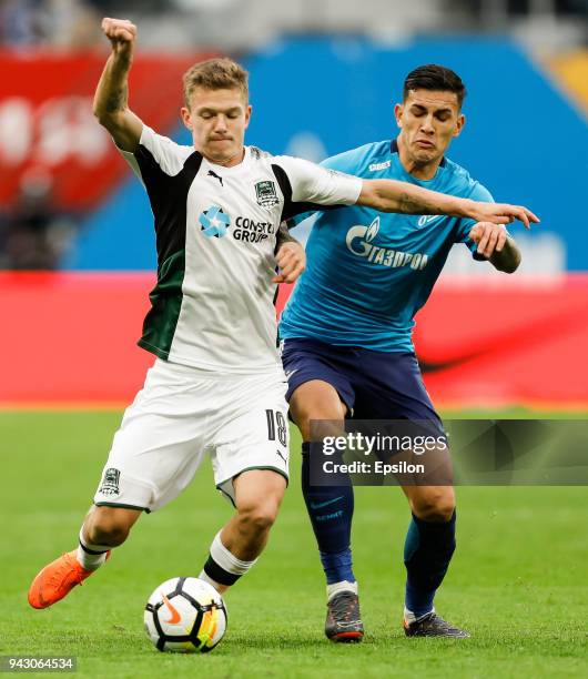 FC Zenit Saint Petersburg vs FC Krasnodar - Russian Premier League, News Photo