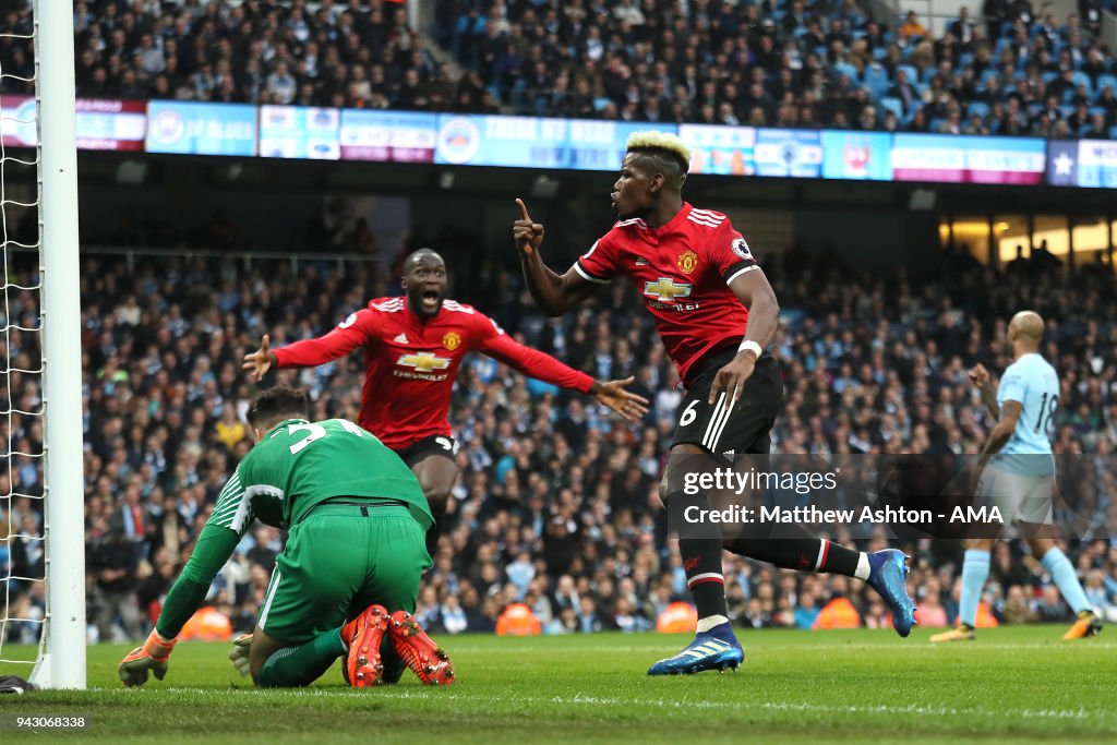 Manchester City v Manchester United - Premier League