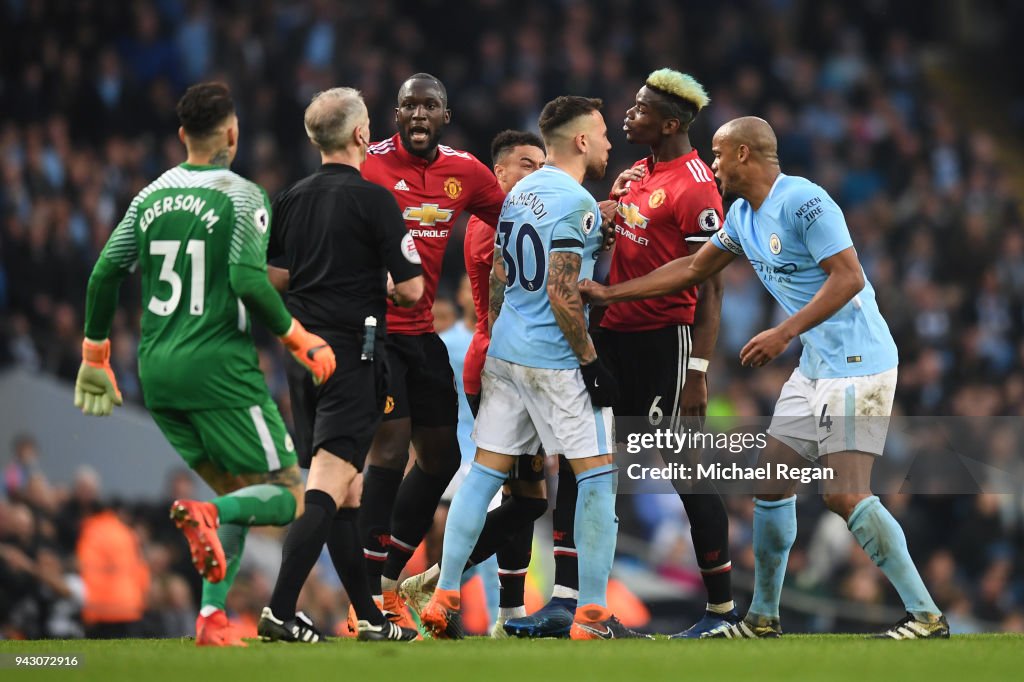 Manchester City v Manchester United - Premier League