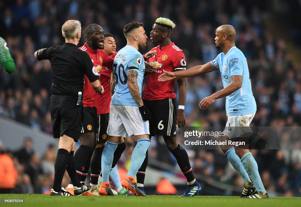 Manchester City v Manchester United - Premier League